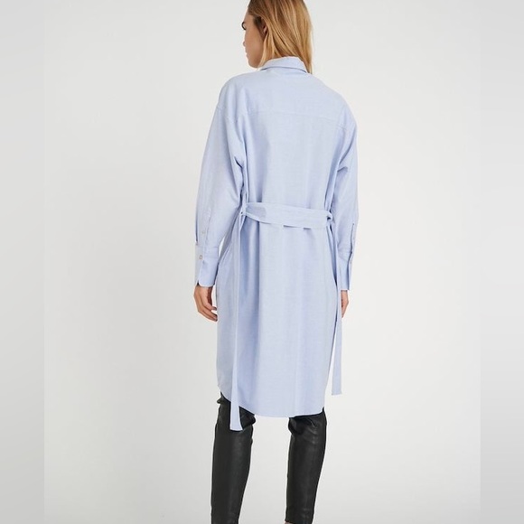 ❤️❤️❤️InWear light blue FELICEIW button down shirt dress, size M❤️❤️❤️ - Picture 7 of 9